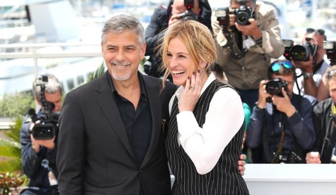 Julia Roberts y George Clooney en Cannes